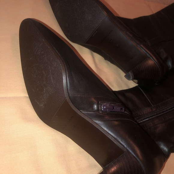 Brown Knee High Boots (Womens) - Picture 4 of 6